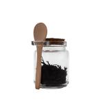 Herbs Spice 230ml Glass Food Storage Jars With Spoon