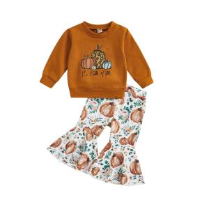 Wholesale Two Piece Print Girls' Children'S Easter Costumes Casual Style from china suppliers