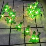 Decorative String Lights Christmas Themed 6.5ft 20LEDs Battery Operated Eco