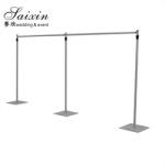 Wedding Event Party Decoration Adjustable Round Pipe Curtain Drape Stage Wedding