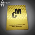 Gold Membership VIP Metal Business Card VIP Card Made By Stainless Steel CR80