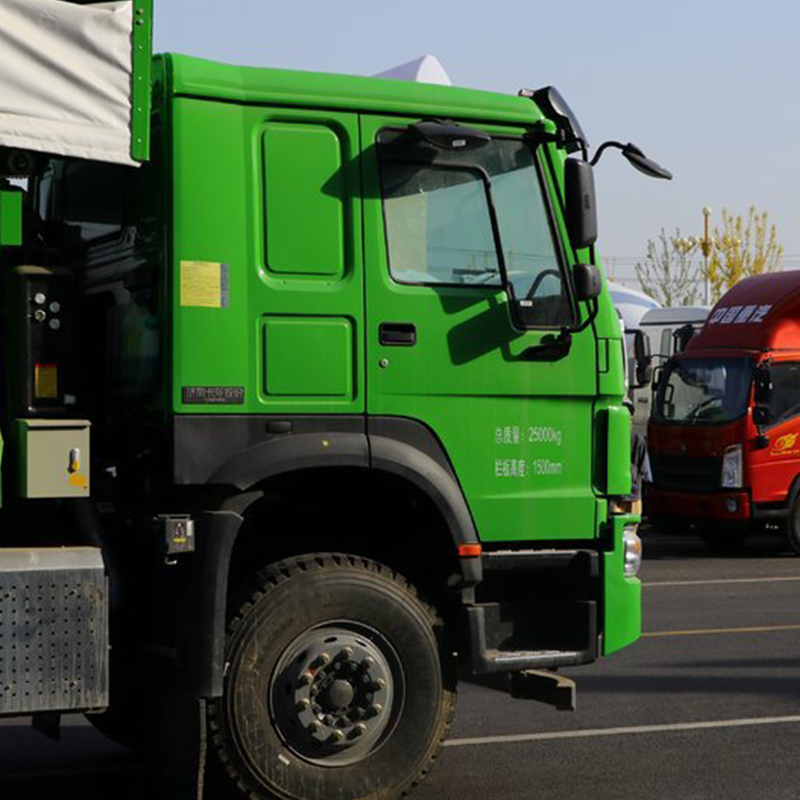 10 Wheelers Howo Dump Truck Used with SINOTRUK Chassis and 2 Reverse Shift Numbers