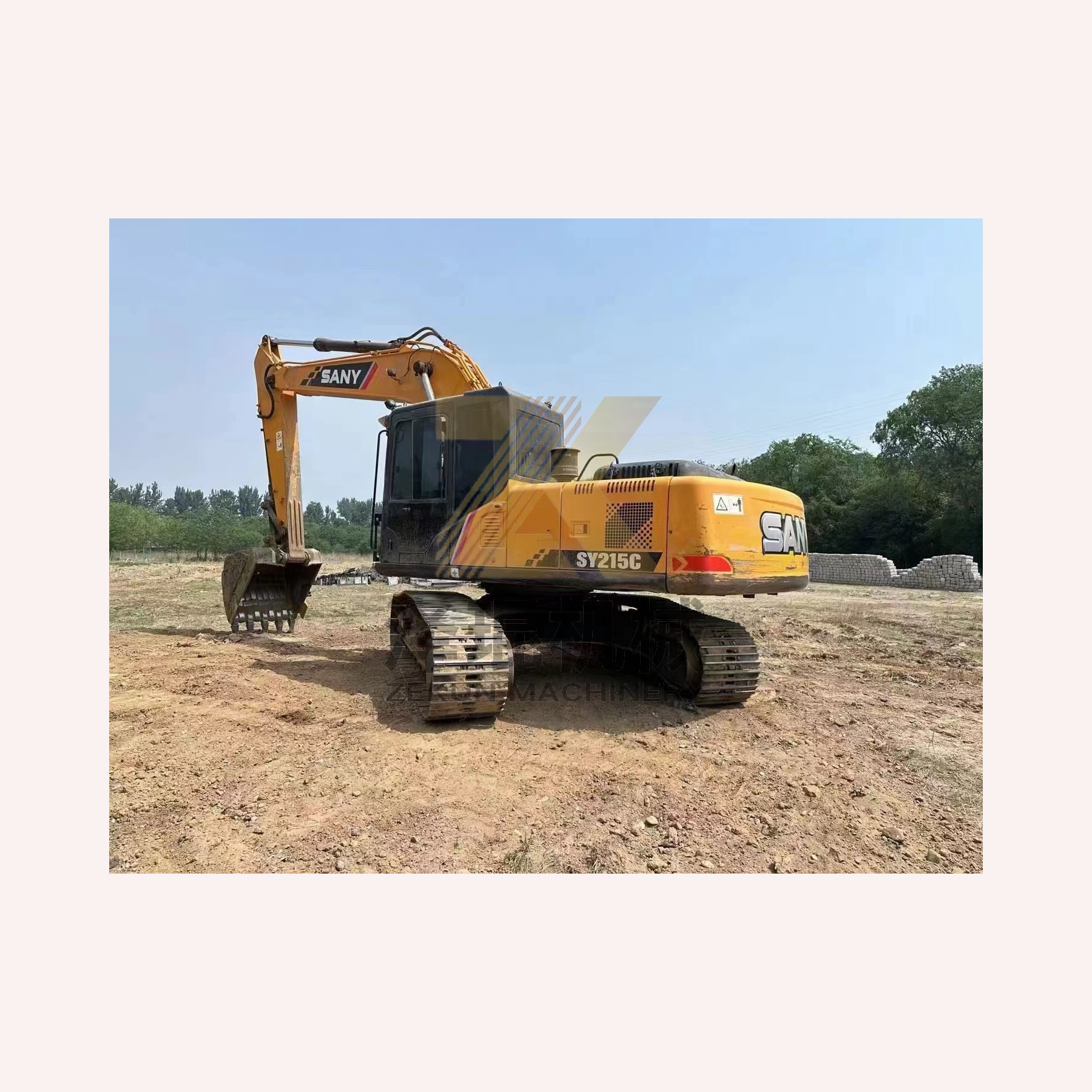 Other Hydraulic Pump Used Sany Mini SY215C Excavator with 10001-20000 Working Hours