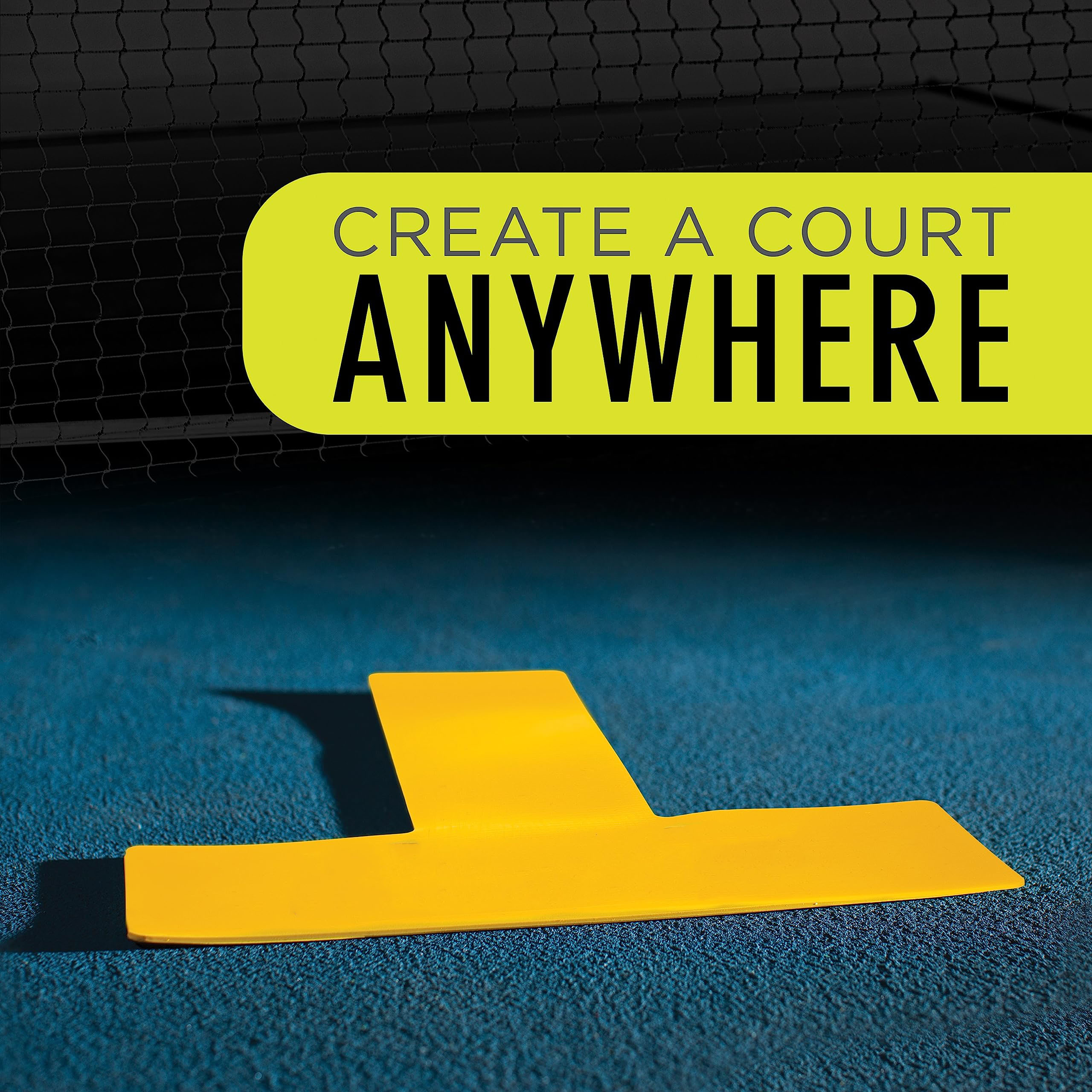 pickleball court marker kit markings pickleball court marking Temporary portable line markers how to mark positions paddle