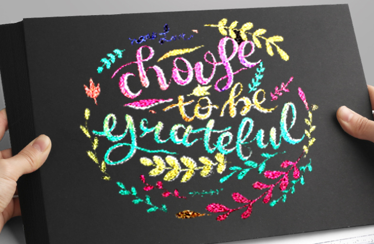 Thickness A3 A4 250g Black Cardstock For Hand - painted Black Card