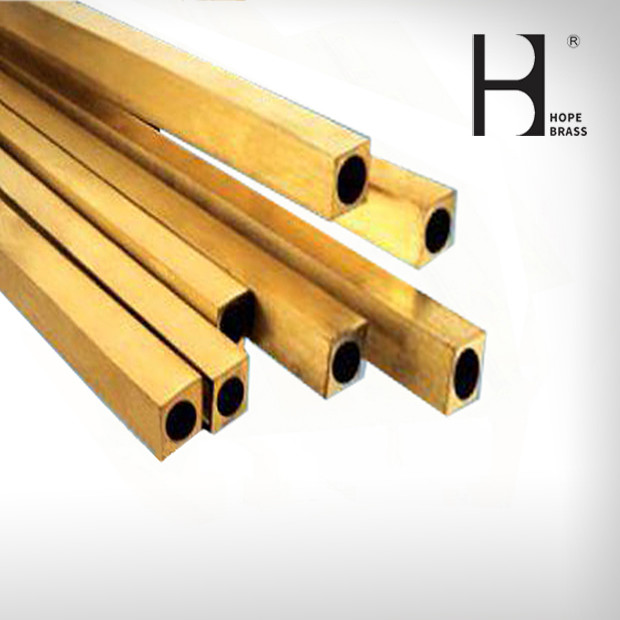 Golden Wear Resistant Hollow Brass Tube C38500 8mm Brass Pipe