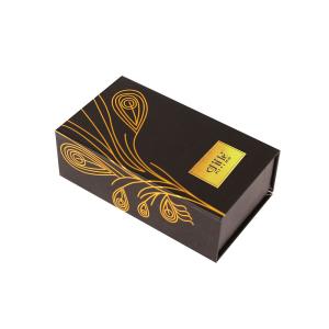 Wholesale Luxury Black Perfume Packaging Box With Paperboard from china suppliers