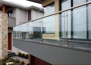 Wholesale Customized 316 Stainless Steel And Glass Balcony Railings Outdoor Modern Design from china suppliers