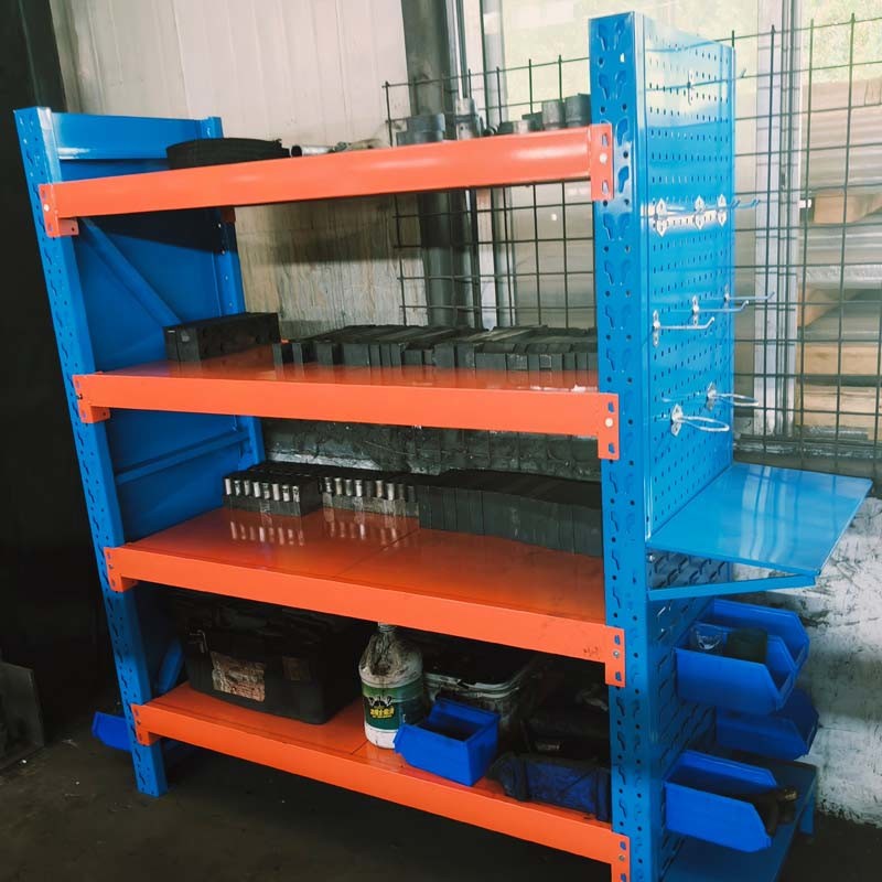 Customized Warehouse Shelving Storage Rack Boltless / Rivet Design