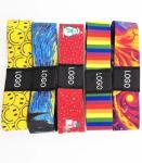 Eco Friendly Colorful Fashion NFC RFID Cloth Wristbands Adjustable