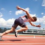 Permeable EPDM Rubber Running Track Weather Resistant Synthetic Athletics Track