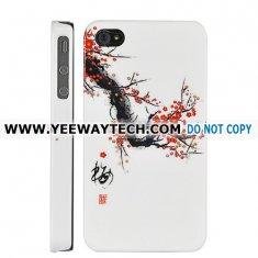 Wholesale Plum Blossom Hard Plastic Case Cover for iPhone 4 / 4S from china suppliers