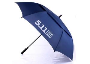 Wholesale Black Promotion 30 Inch Vented Golf Umbrella , Large Golf Umbrella Windproof from china suppliers