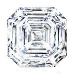 Asscher Shape Classic Design 18k Lab Grown Diamond Earrings Jewelry Durable