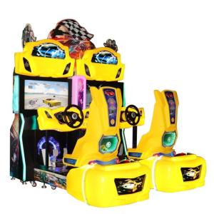 Wholesale 32Inch Arcade Machine Car Racing Simulator Coin Operated 270kg from china suppliers