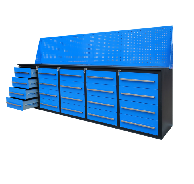 ODM Customized Auto Mechanic Tool Box Tool Chest with Hutch Tools Cabinet Trolley Suppliers