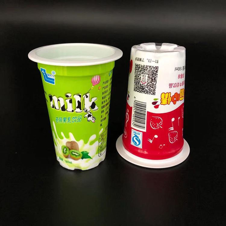 100000PCS Frozen 6 Oz Yogurt Cups Packaging 66mm Lid OEM Customizable