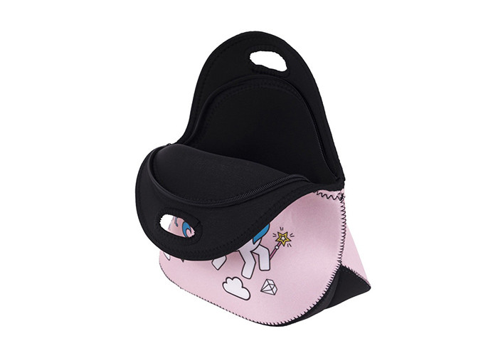 Personalized Large Insulated Lunch Bag , Thermal Lunch Tote Bags Neoprene Durable