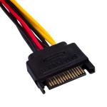 15 Pin SATA Male Molex To IDE Power Cable 4 Pin Female Adapter Extension Cable