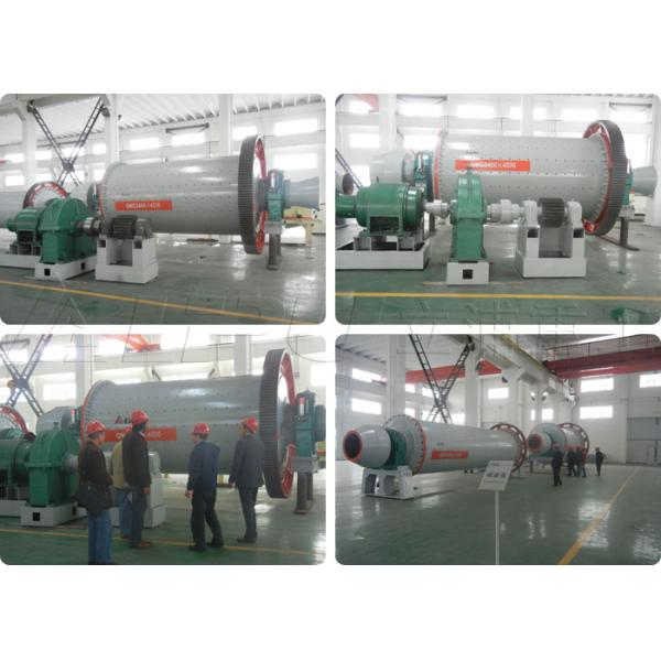 Alumina Ceramic Lined Ball Mill in Mineral Separation , Final Product 0.1-0.074mm