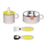 Eco Friendly SS316 Infant Tableware Baby Products Silicone Dinnerware Infant