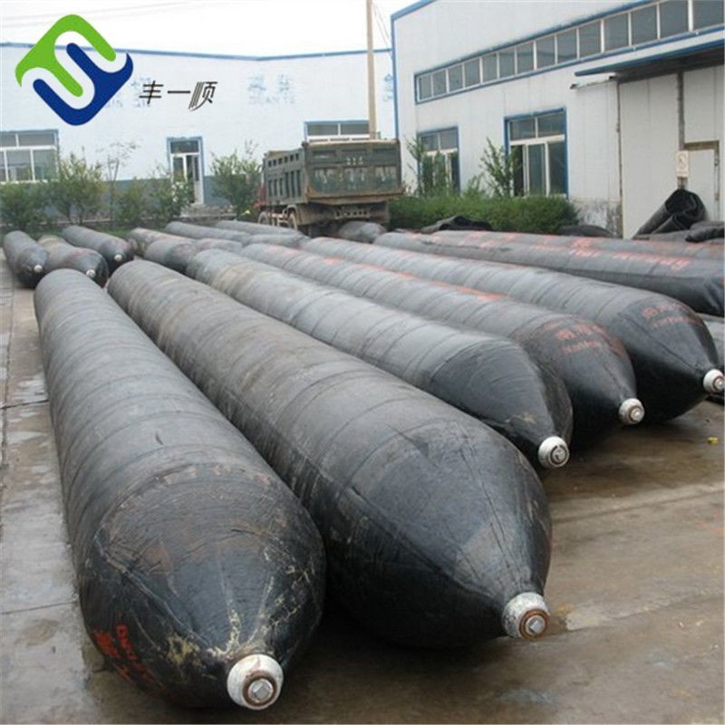 Marine rubber airbags used for ship launching and docking