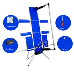 Wholesale Blue 110V-240V Hot Wire Cutting Machine With Wings from china suppliers