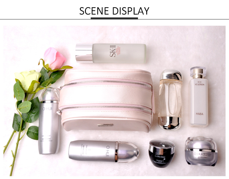 Custom Makeup Cosmetic Bags Cosmetic Pouch Toiletry Travel Organizer For Women