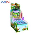 Indoor coin operated monkey climbing entertainment game machine ticket