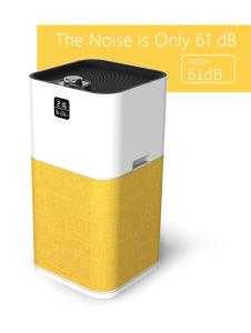 Wholesale 550m3/h 61dB Home HEPA Air Purifier 60W Air Humidifier Negative Ion from china suppliers