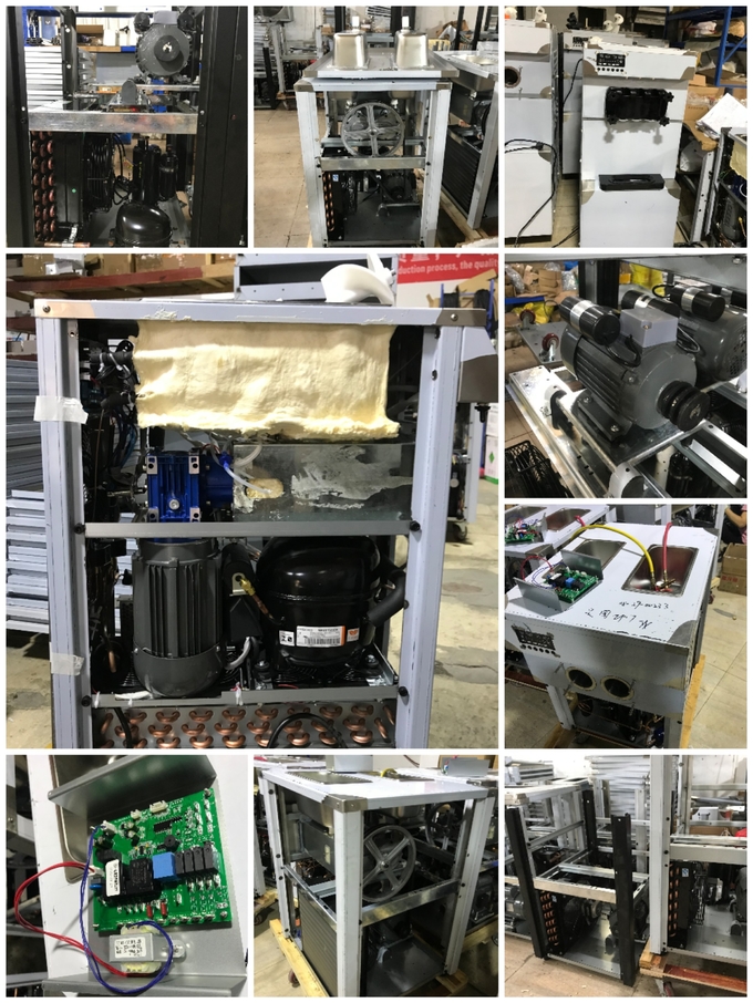 25-28l/H Commercial Ice Cream Machine 2+1 Mixed Flavor Domestic Soft Serve Machine
