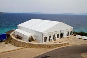 Wholesale Water Proof Fabric Clearspan Structure For 300 People Commeicial Party from china suppliers