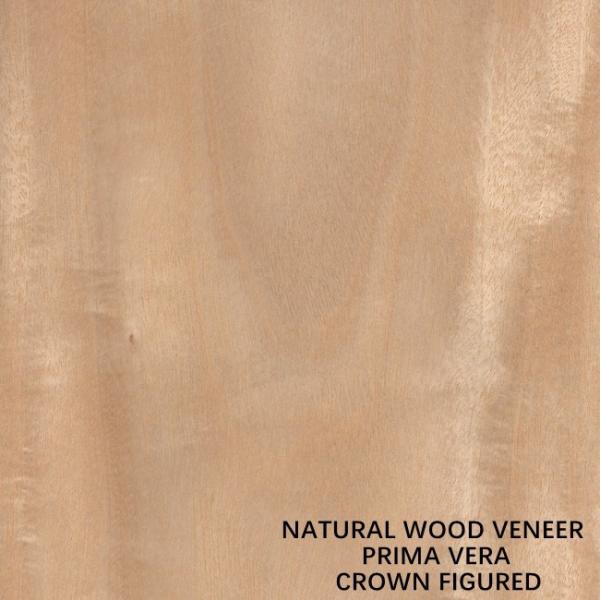 OEM Natural Primavera Wood Veneer Flat Cut Crown Cut For Panels And Furniture 0