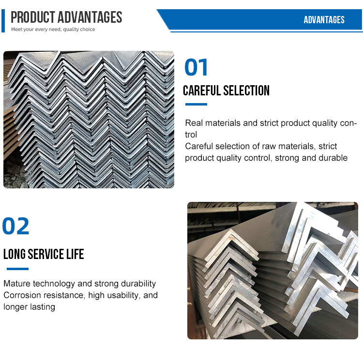 Hot Rolled Angle Steel Bar Q235 Q345 SS400 ST37-2 ST52 Q420 Q460 S235JR S275JR S355JR