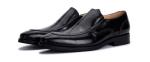 Slip On Brogue Mens Leather Dress Shoes Loafers Crocodile Pattern For Office