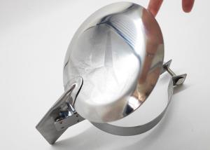 Wholesale 7in Mitered Cut Exhaust Stacks OEM Chrome Rain Cap from china suppliers