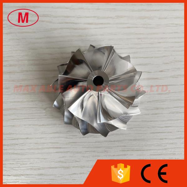 RHF5HB 46.50/59.94mm 7+7 blades Overall height:31.80mm high performance Turbocharger Billet compressor wheel for 07L145702J/ 07L145701J /VF30/VF34