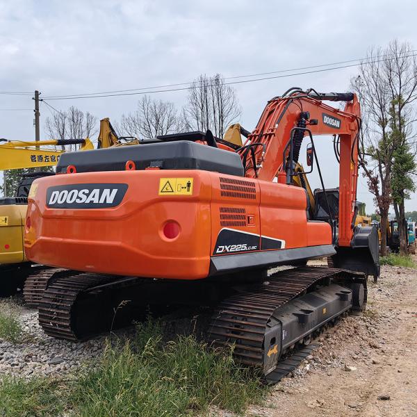 Used Original Korea Doosan DX225 Excavator 22 Ton Hydraulic Used Doosan Dx225