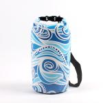10L PVC Waterproof Dry Bag , Small Waterproof Hiking Backpack For Adult