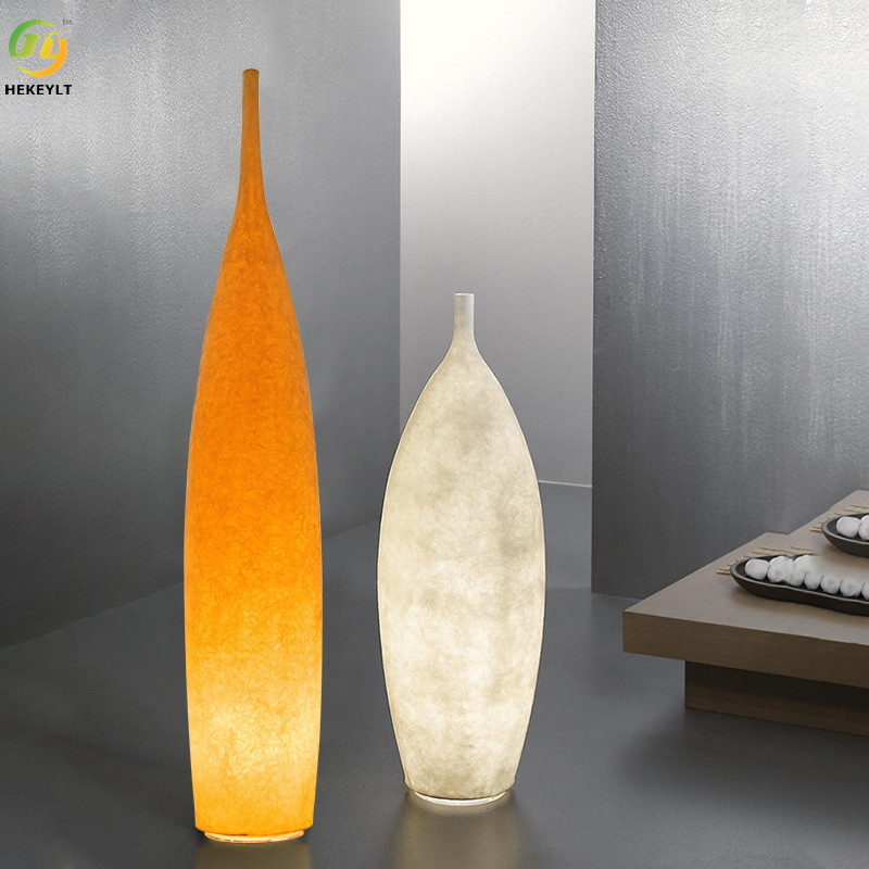 Modern Colors Vase Floor Lamp For Exhibition Hall Hotel Lobby Living Room