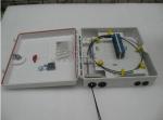 24 Core Fiber Optic Distribution Box Cabinet , 12 Port Outdoor Cable Termination