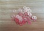 OEM ODM Metal Sealing Washer , Stainless Steel Washer Copper Plated Gasket