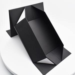 Wholesale 3-7layers Flower Packaging Boxes , Black Magnet Square Gift Box from china suppliers