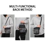 Custom Color Logo Cycling Messenger Bag Men's Shoulder Sling Bag