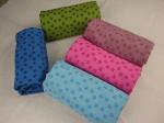 microfiber yoga towel wholesale, grippy exercise mat towel