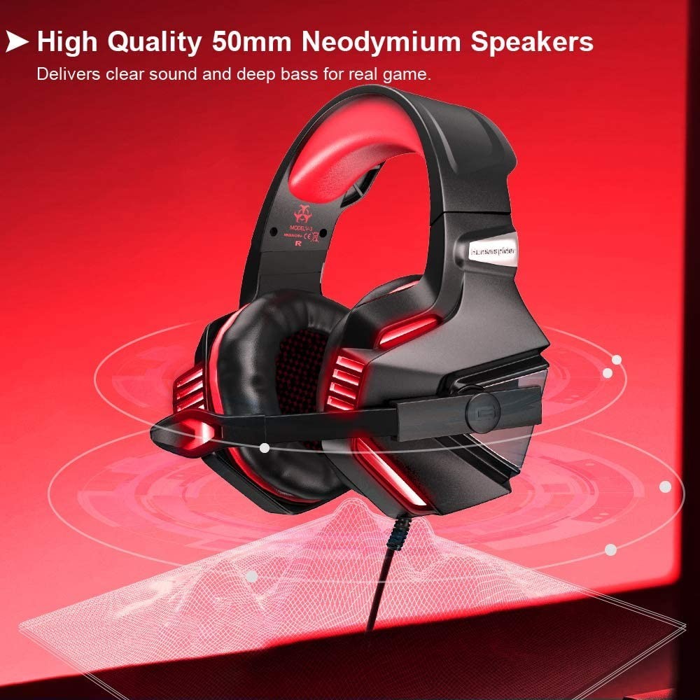 Bass 2.2m Hunterspider v3 Stereo Gaming Headphones