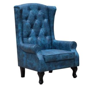 Wholesale Tub High Wingback Accent Chairs Velvet Chesterfield Armchair Dining Living Room from china suppliers