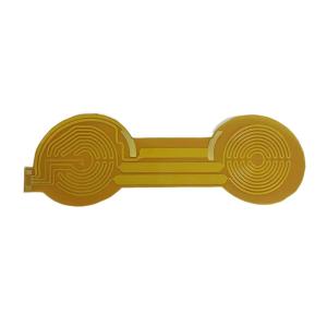 Wholesale Oxidized Electric Film Heater Yellow / Black PI Heating Film from china suppliers