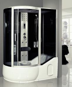 Wholesale Large Steam Shower Tub Combo Jacuzzi Shower Stalls With 6 Directional Hydrotherapy Jets from china suppliers
