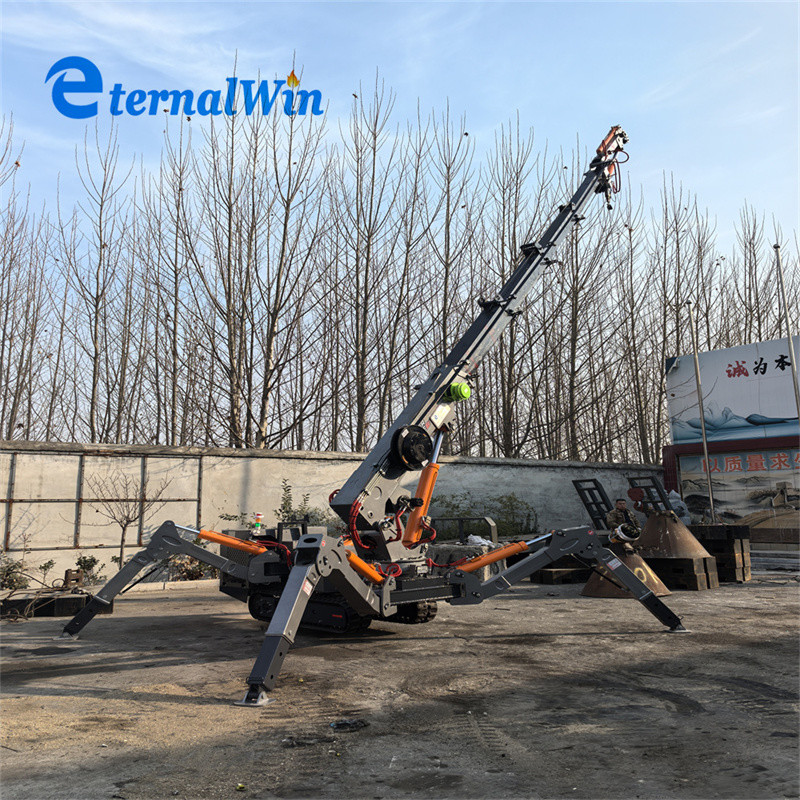 Telescopic Boom 3 Ton Spider Crane Compact and Powerful Lifting Equipment